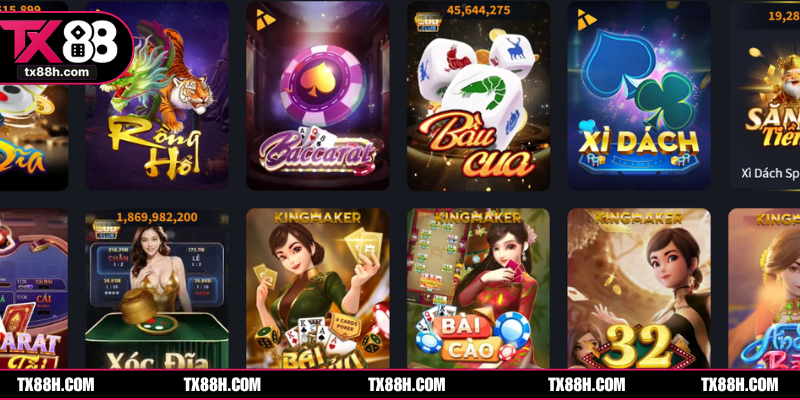 Nhà cái hợp tác với hàng loạt các nhà phát triển game hàng đầu hiện nay 