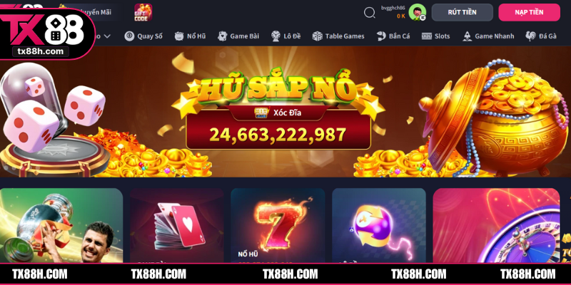 TX88 hiện sở hữu kho tàng đa sự kiện ưu đãi tri ân hội viên