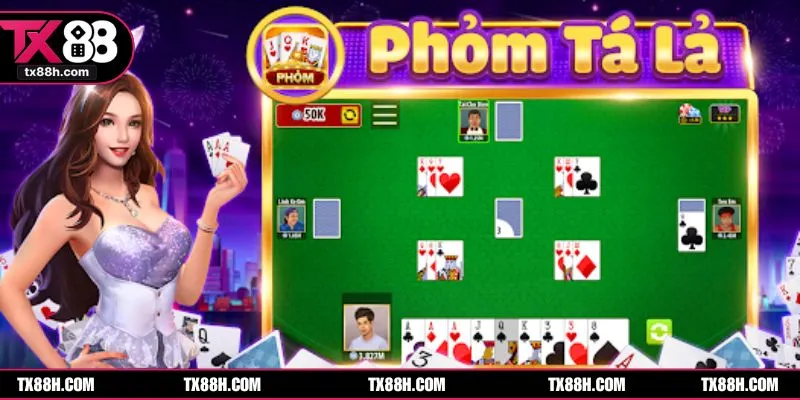 Bài phỏm online tựa game hấp dẫn tại TX88