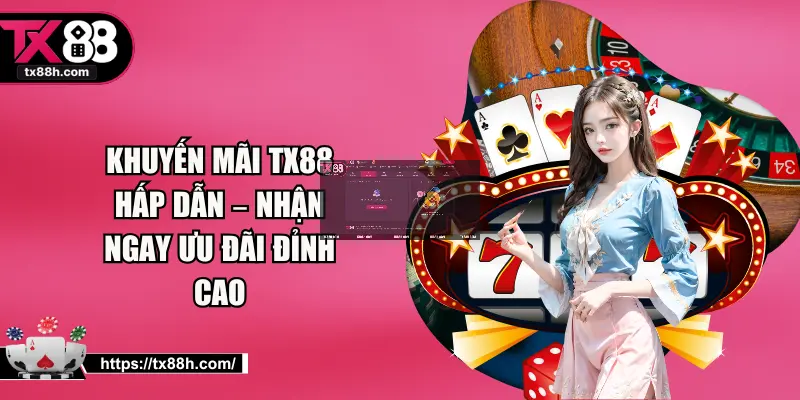 Khuyến Mãi TX88 Hấp Dẫn – Nhận Ngay Ưu Đãi Đỉnh Cao