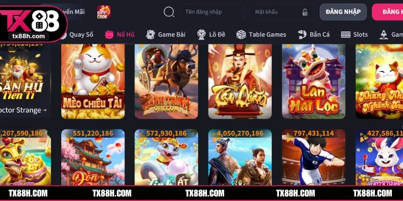 Vì sao nên trải nghiệm nổ hũ đổi thưởng tại TX88